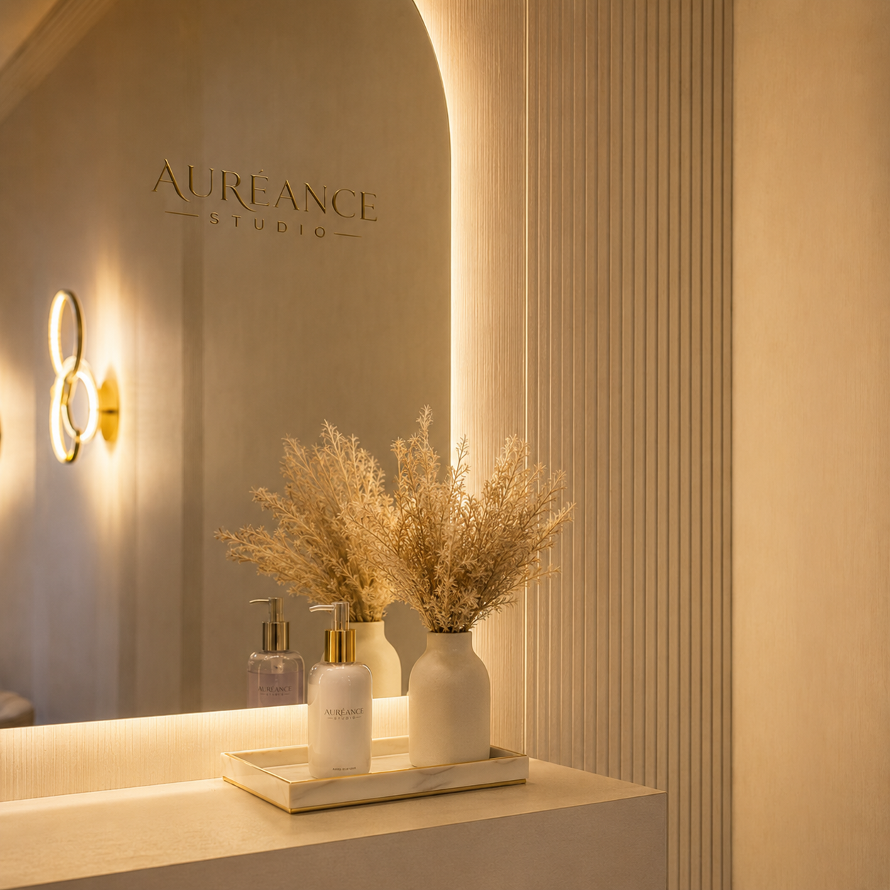 Interior details at Auréance Studio