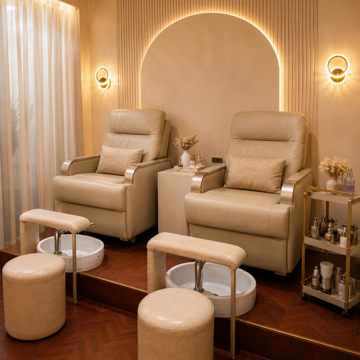 Premium interior environment at Auréance Studio