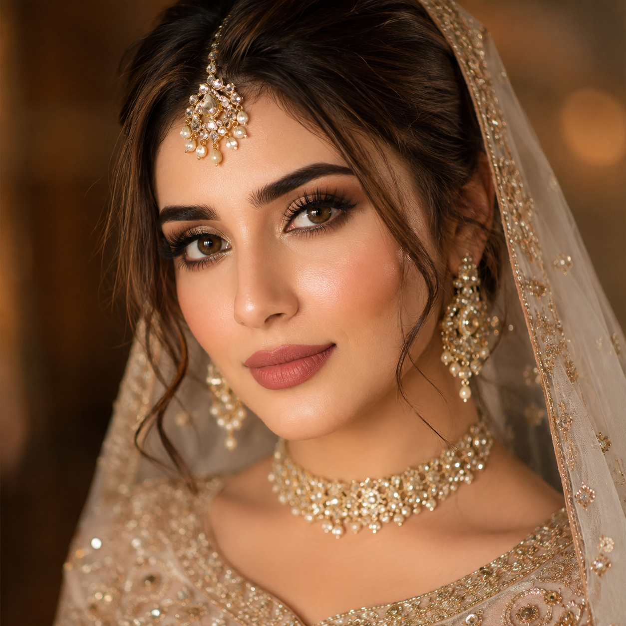Auréance bridal beauty detail
